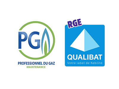 Professionnel du gaz et RGE Qualibat 